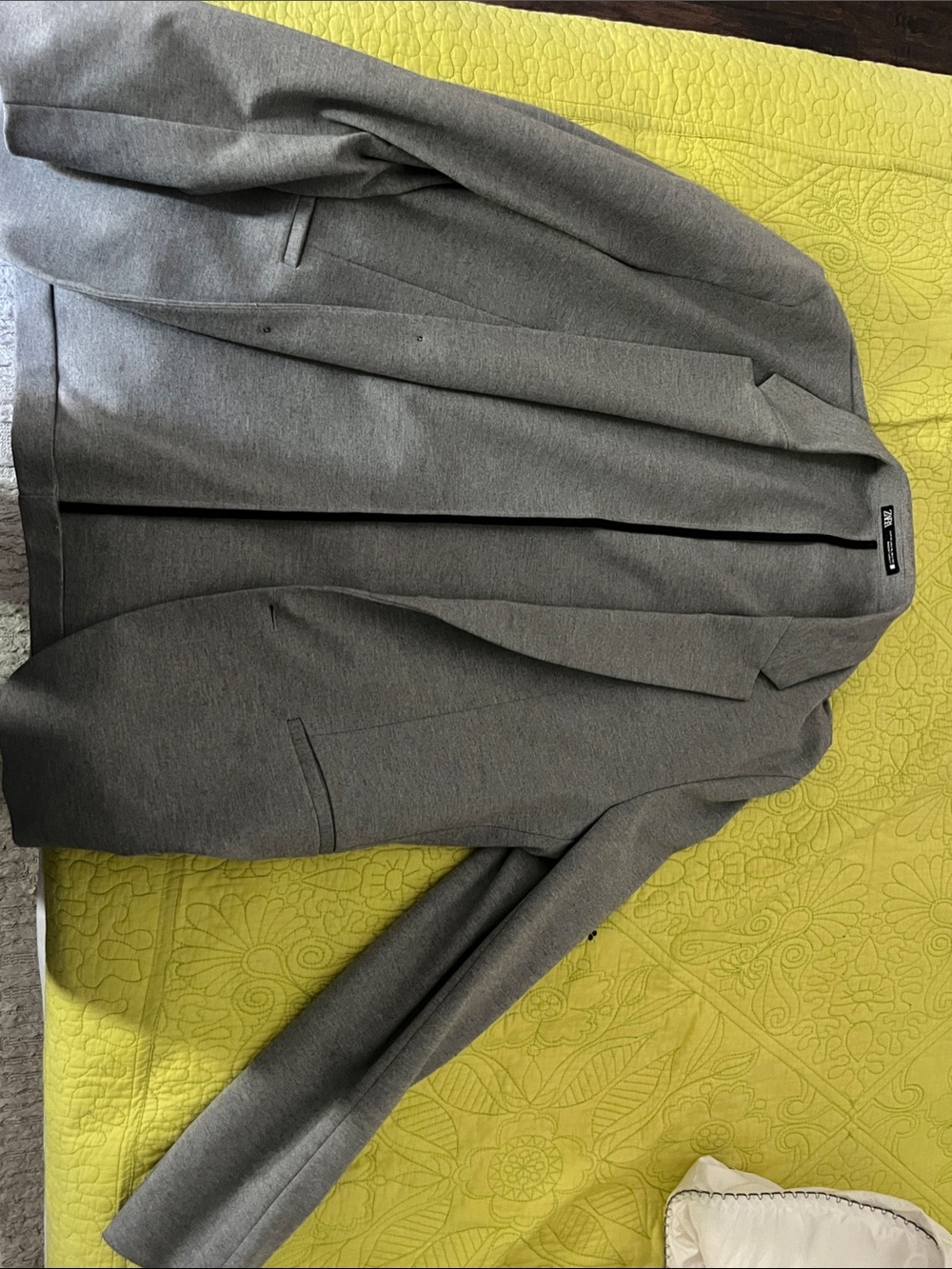 Zara Gray Men's Blazer - Classic Tailored Sport Coat